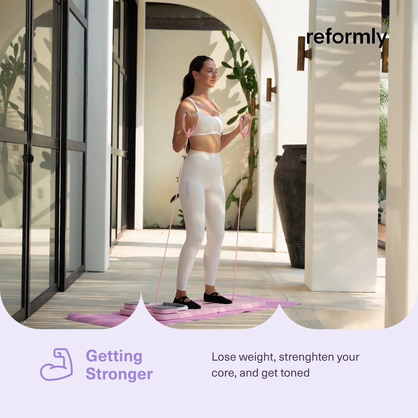 Reformly Pilates Reformer - Transform Your Body in 28 Days
