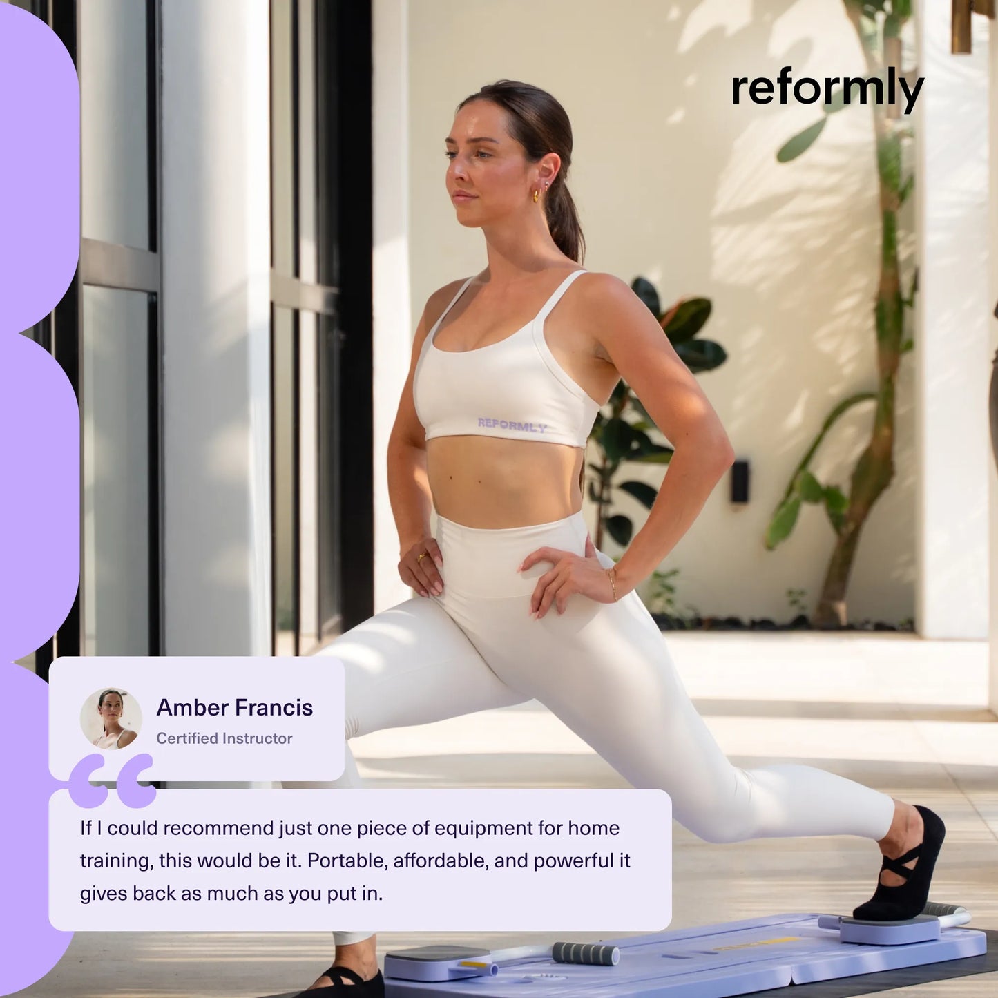 Reformly Pilates Reformer - Transform Your Body in 28 Days
