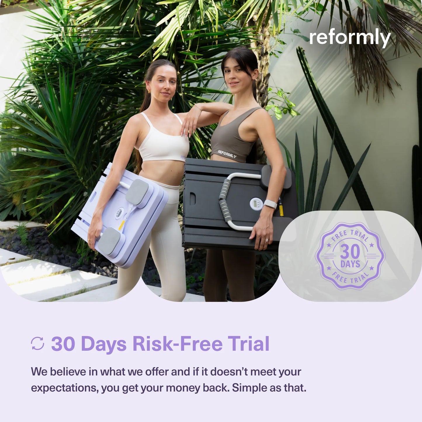 Reformly Pilates Reformer - Transform Your Body in 28 Days