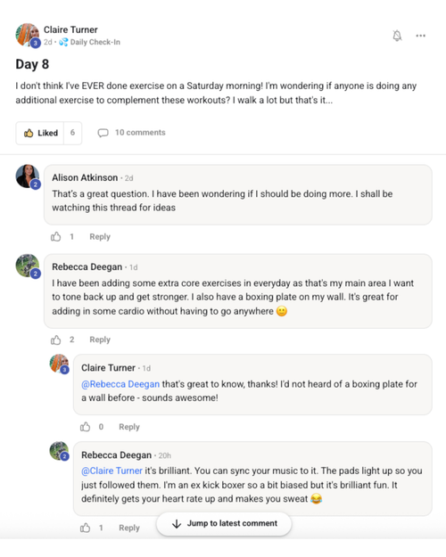 User testimonial