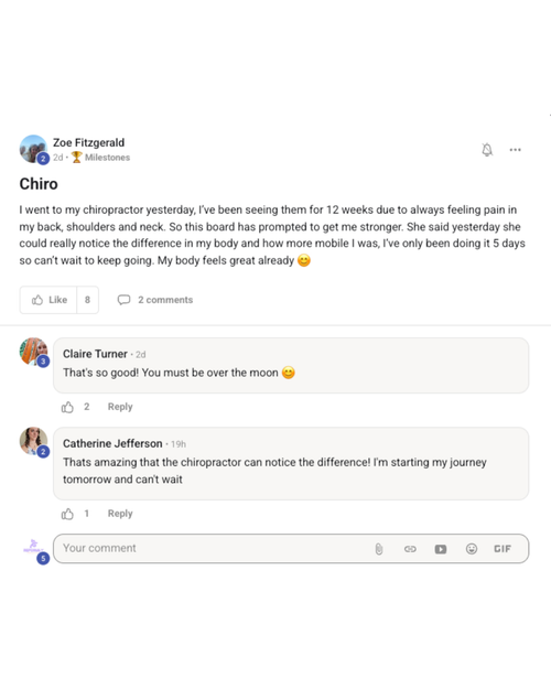 User testimonial