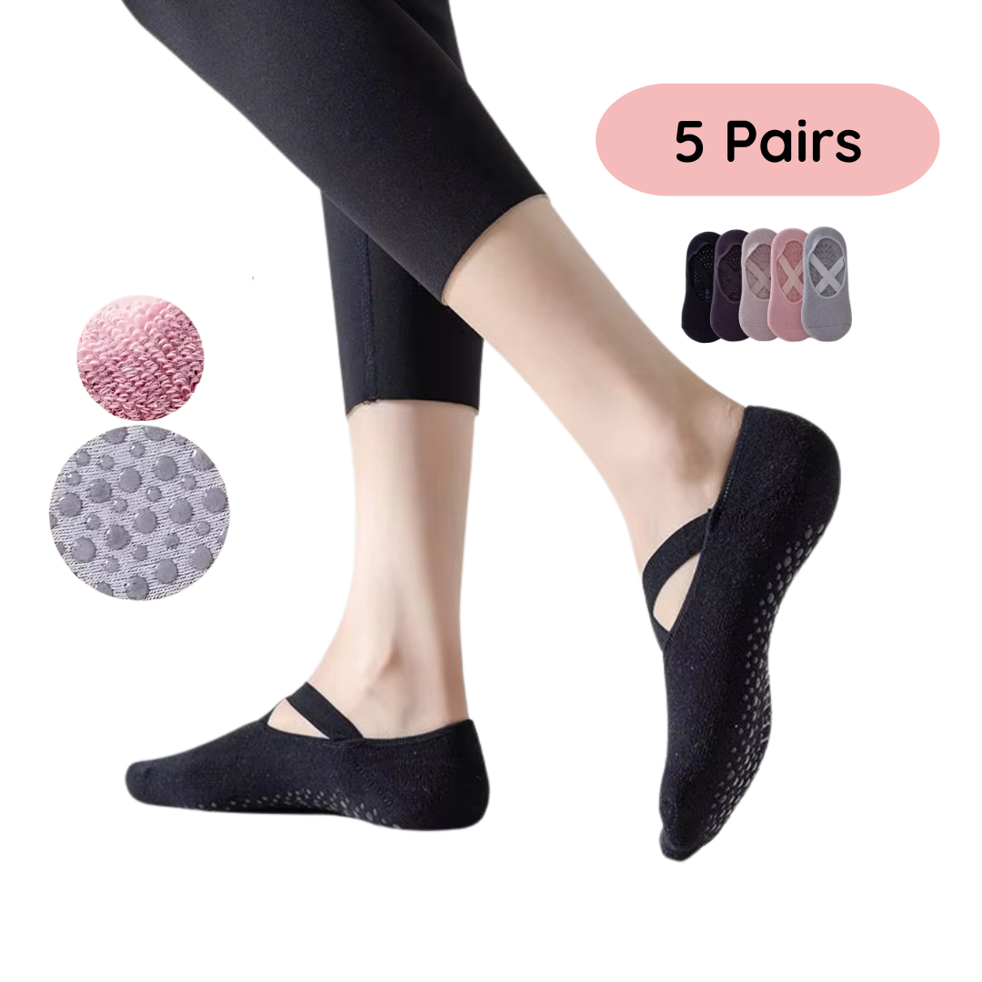 5 Pack Reformer Socks - One Size - One Color